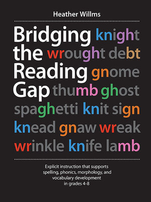 cover image of Bridging the Reading Gap